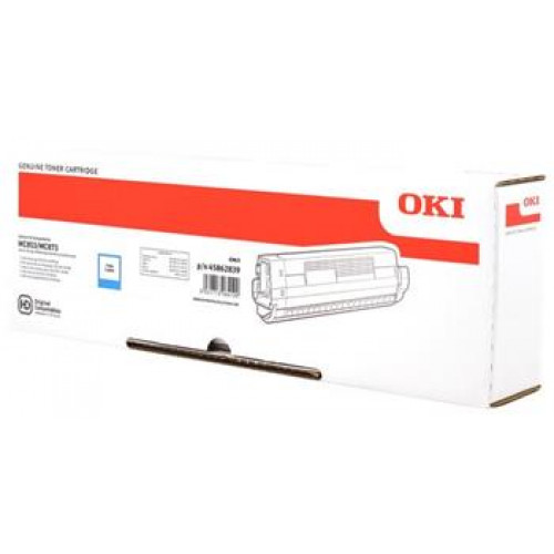 OKI MC853 (45862839) cyan - originálny